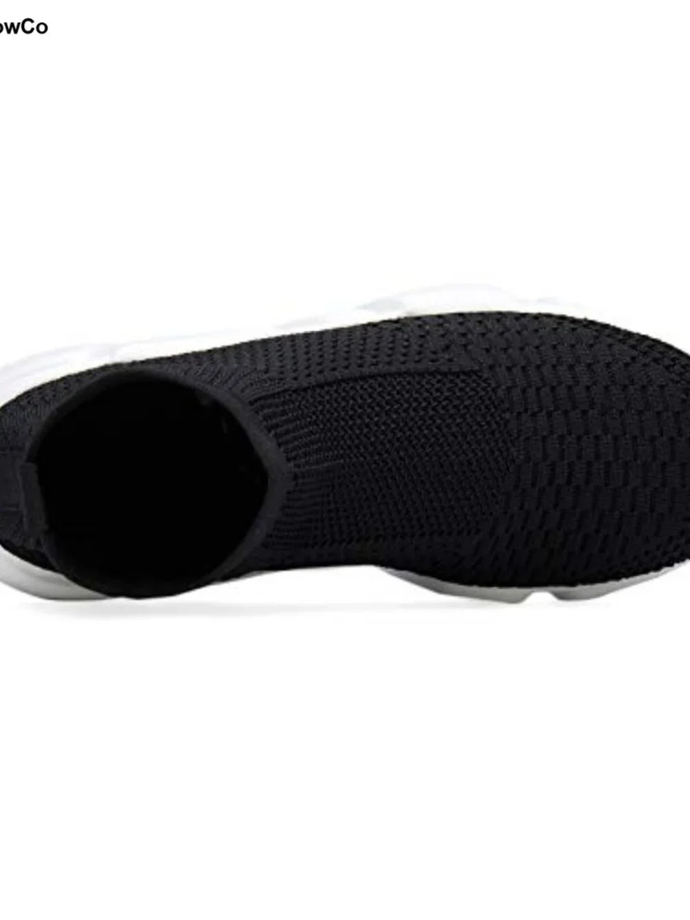 Women's Lightweight High Top Sneakers Breathable Knit Walking Shoes